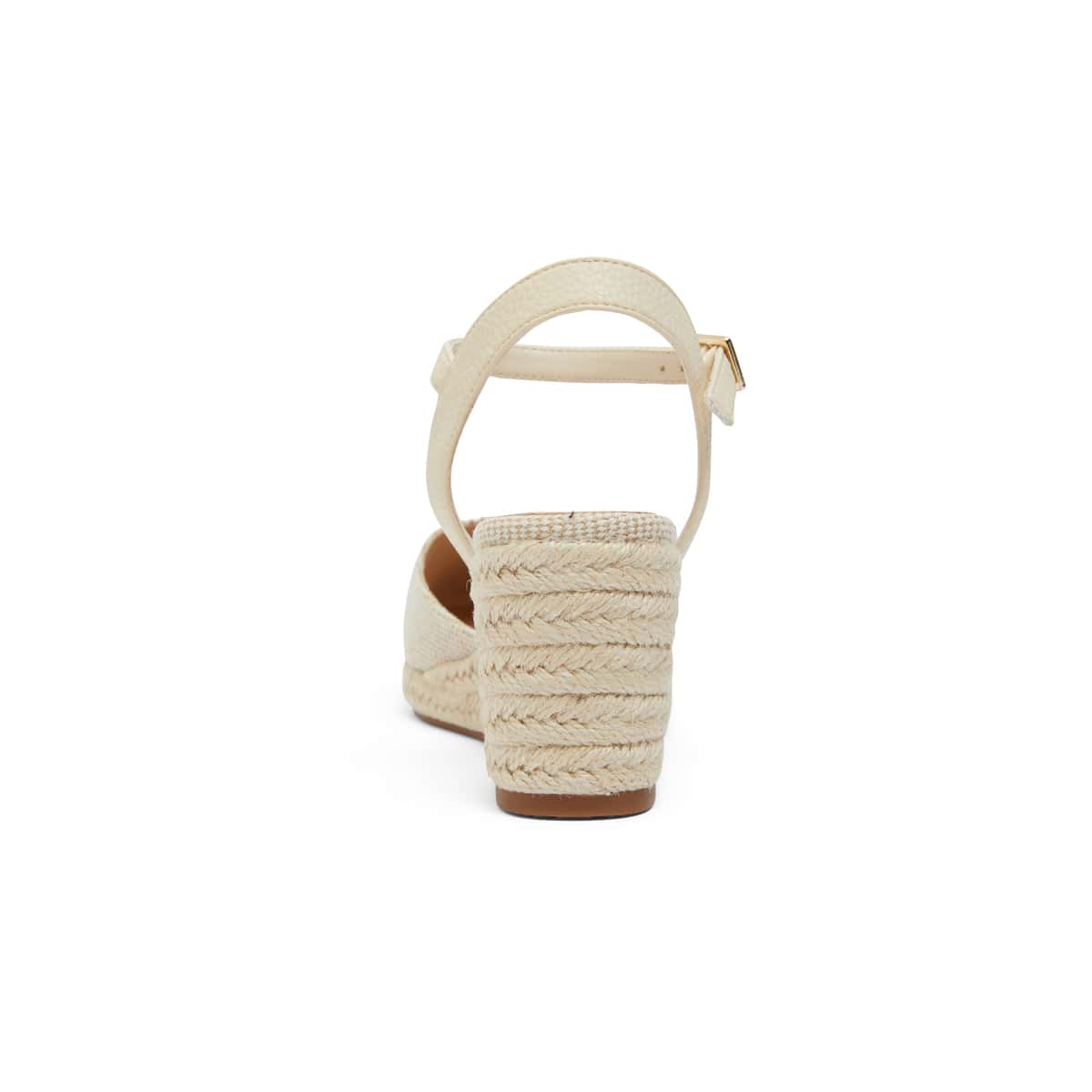 Santos Wedge in Natural Fabric