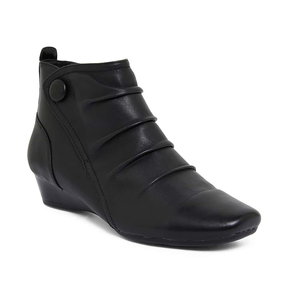 Seville Boot in Black Leather