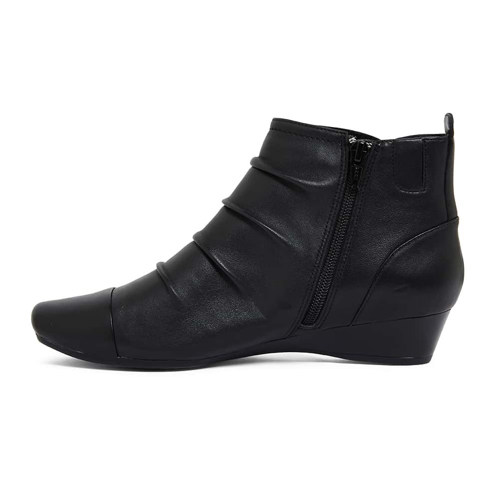 Seville Boot in Black Leather