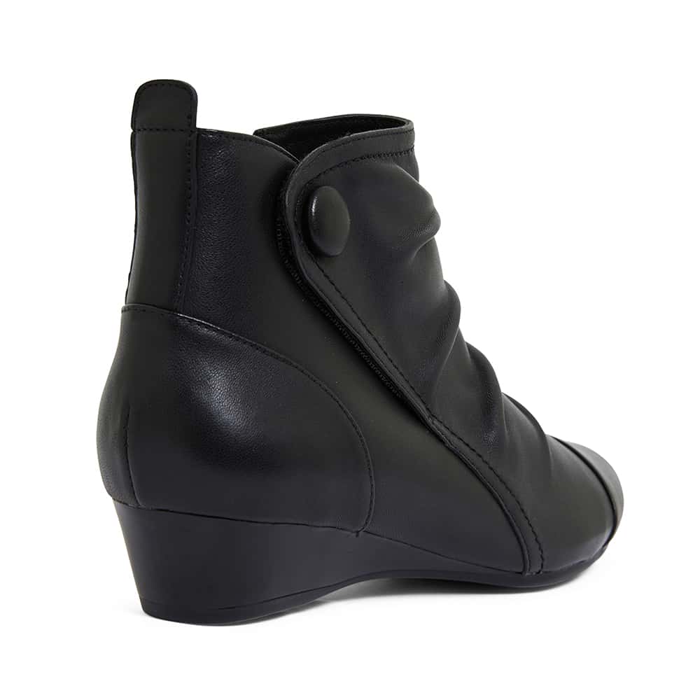 Seville Boot in Black Leather