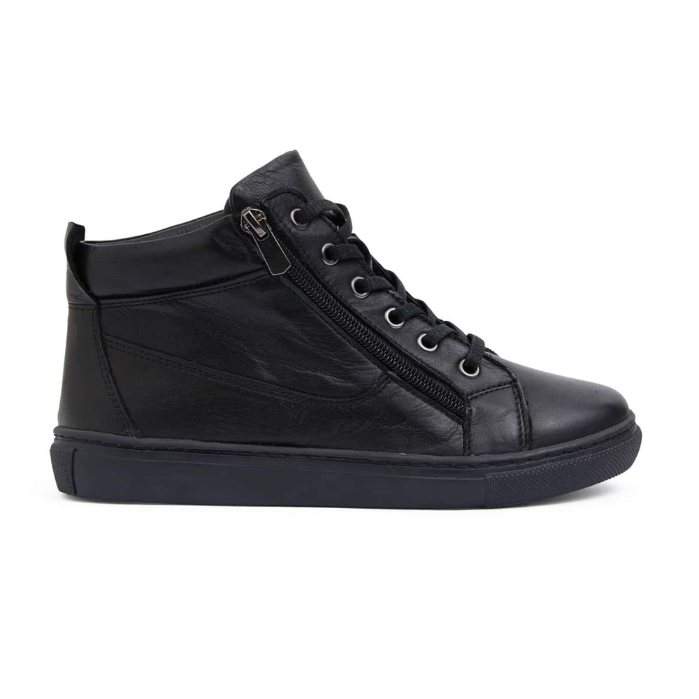 Wagner Boot in Black Leather | Easy Steps | Shoe HQ