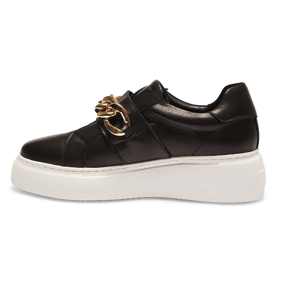 Babylon Sneaker in Black Leather | Jane Debster | Shoe HQ