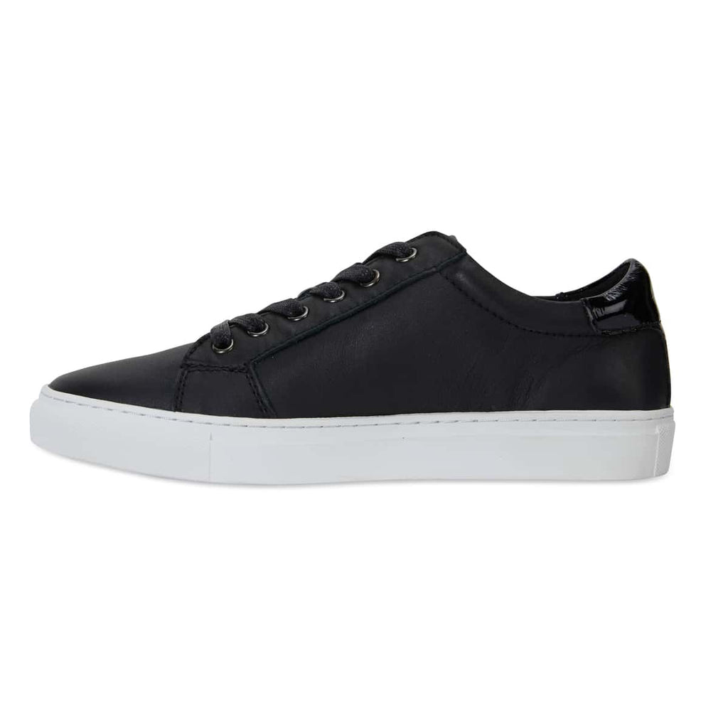 Campus Sneaker in Black Leather | Jane Debster | Shoe HQ