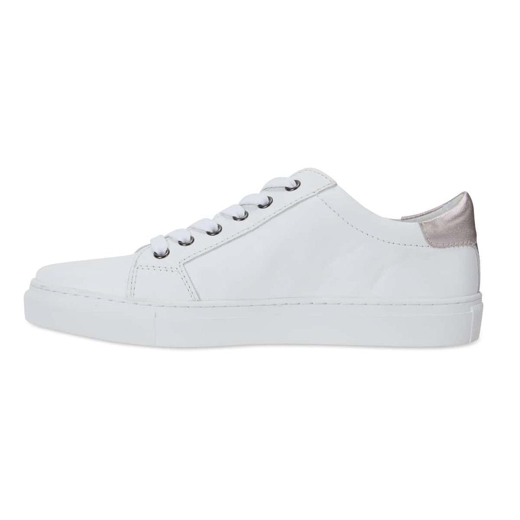 Campus Sneaker in White Leather | Jane Debster | Shoe HQ