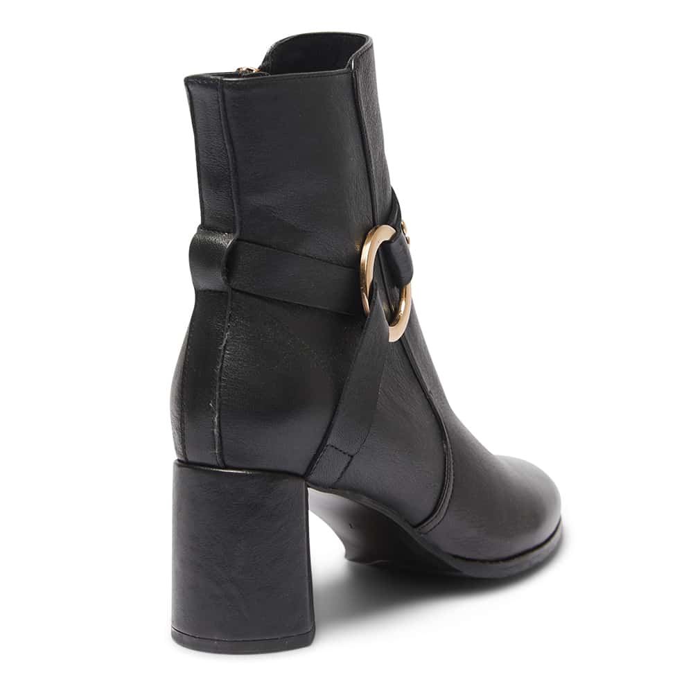Candy Boot in Black Leather