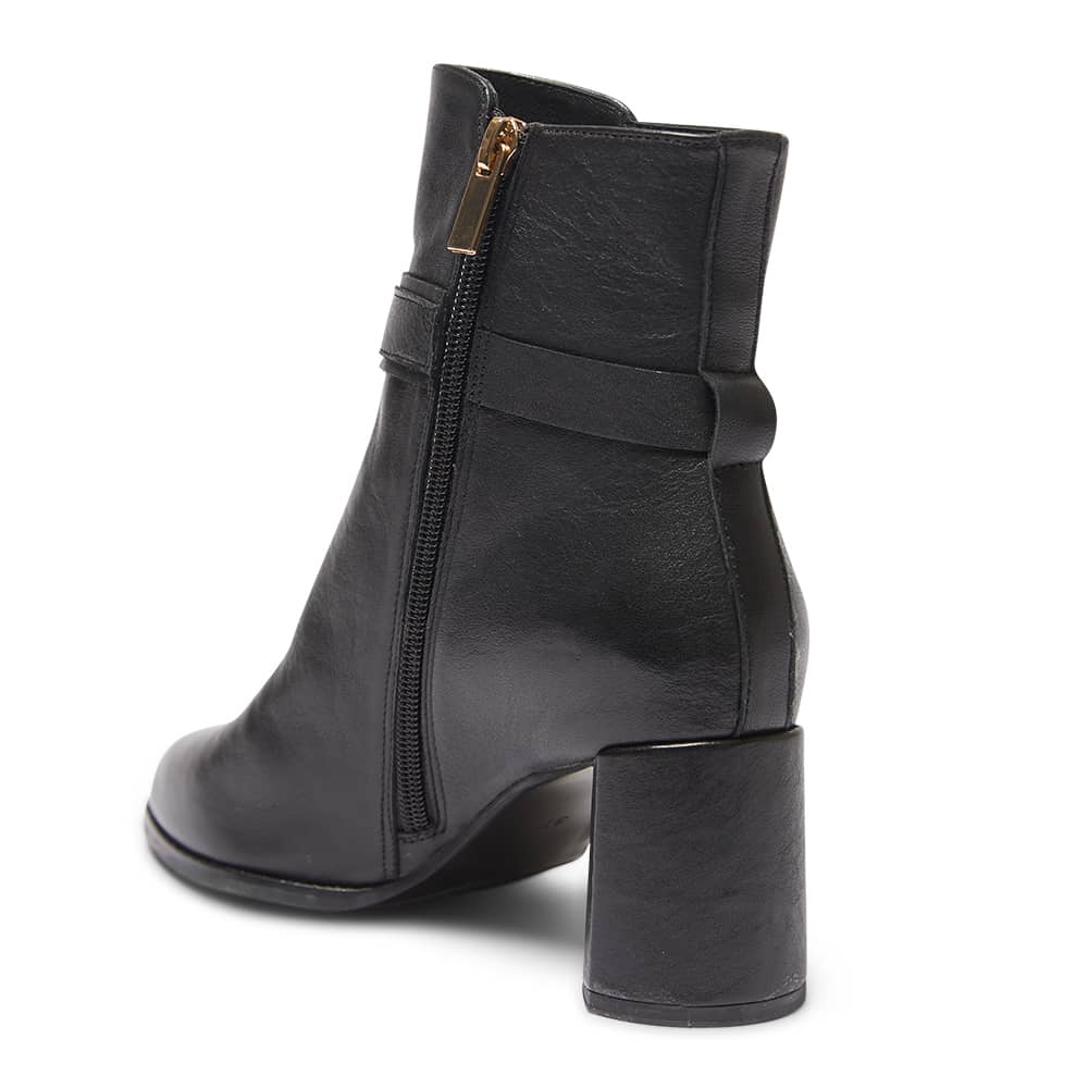 Candy Boot in Black Leather