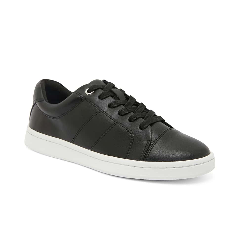 Casper Sneaker in Black Leather | Jane Debster | Shoe HQ