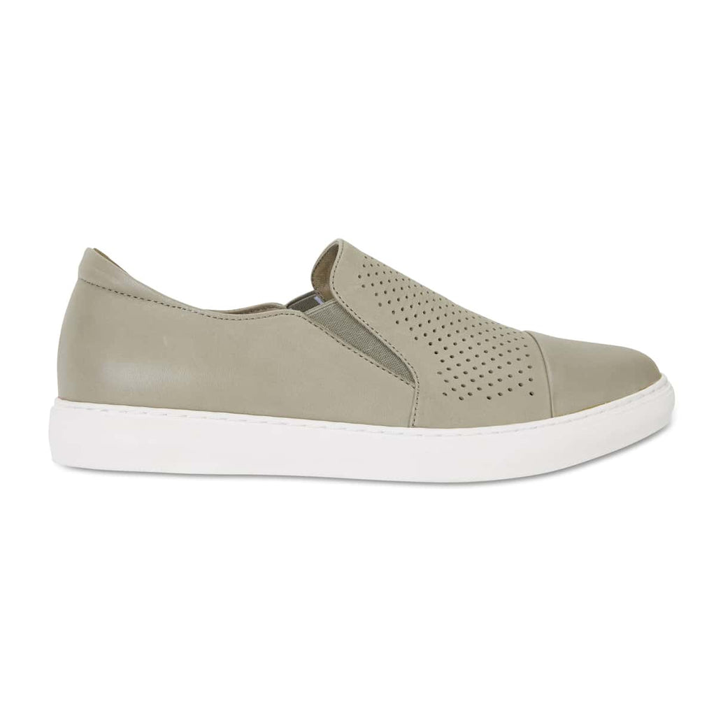 Jane Debster | Celina Sneaker in Khaki Leather