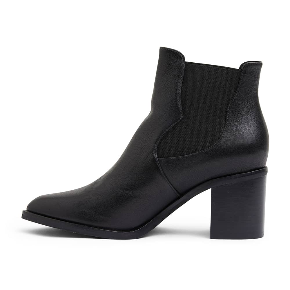 Doltone Boot in Black Leather | Jane Debster | Shoe HQ