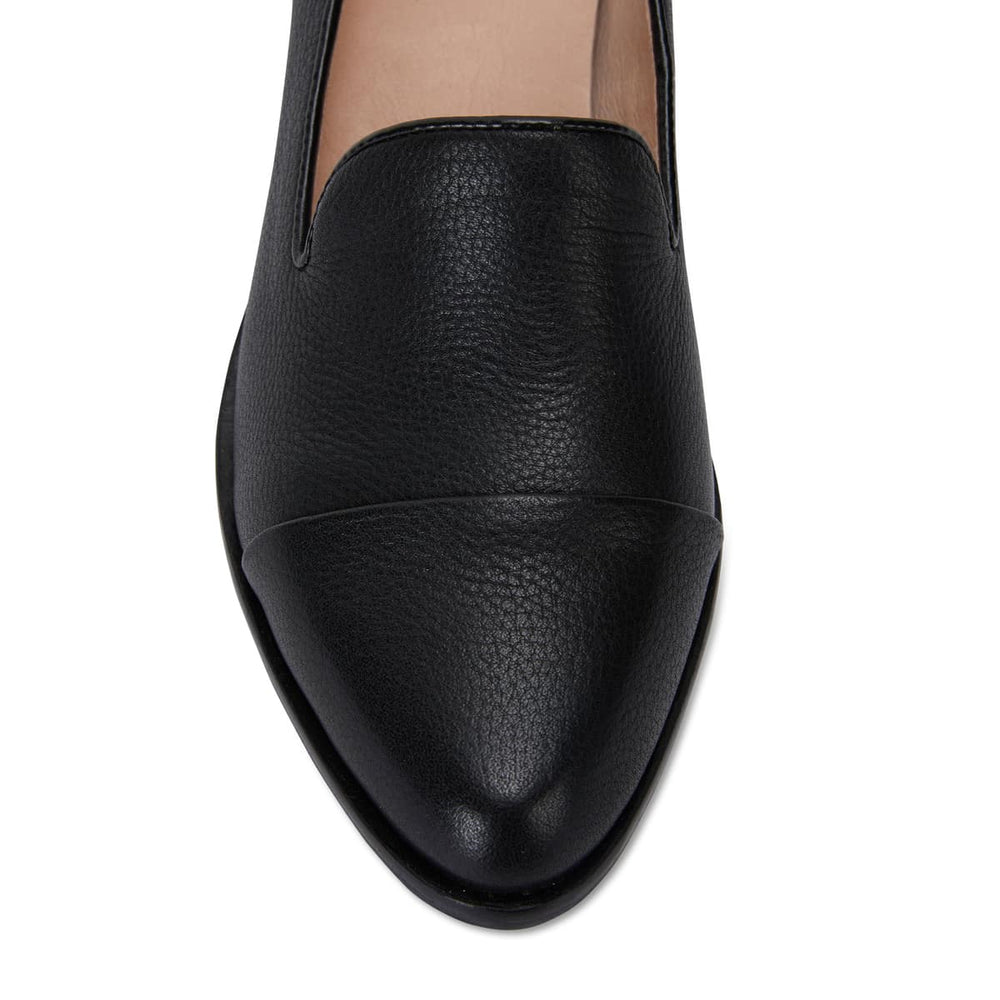 Expert Loafer in Black Leather | Jane Debster | Shoe HQ