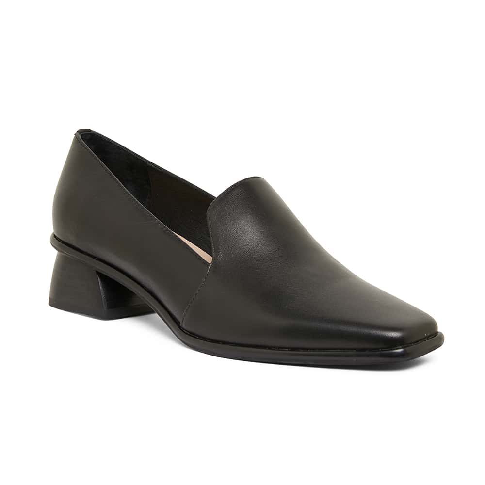 Fargo Loafer in Black Leather | Jane Debster | Shoe HQ