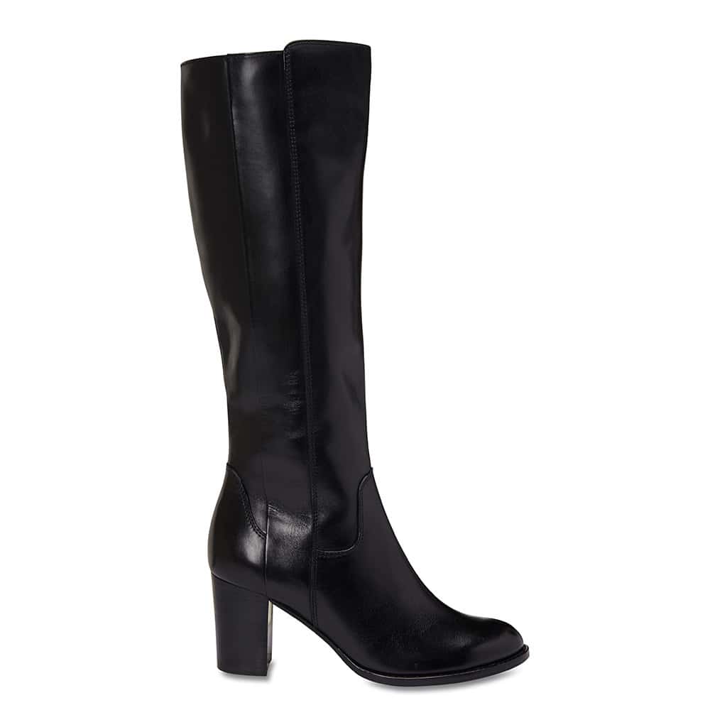 Germaine Boot in Black Leather | Jane Debster | Shoe HQ