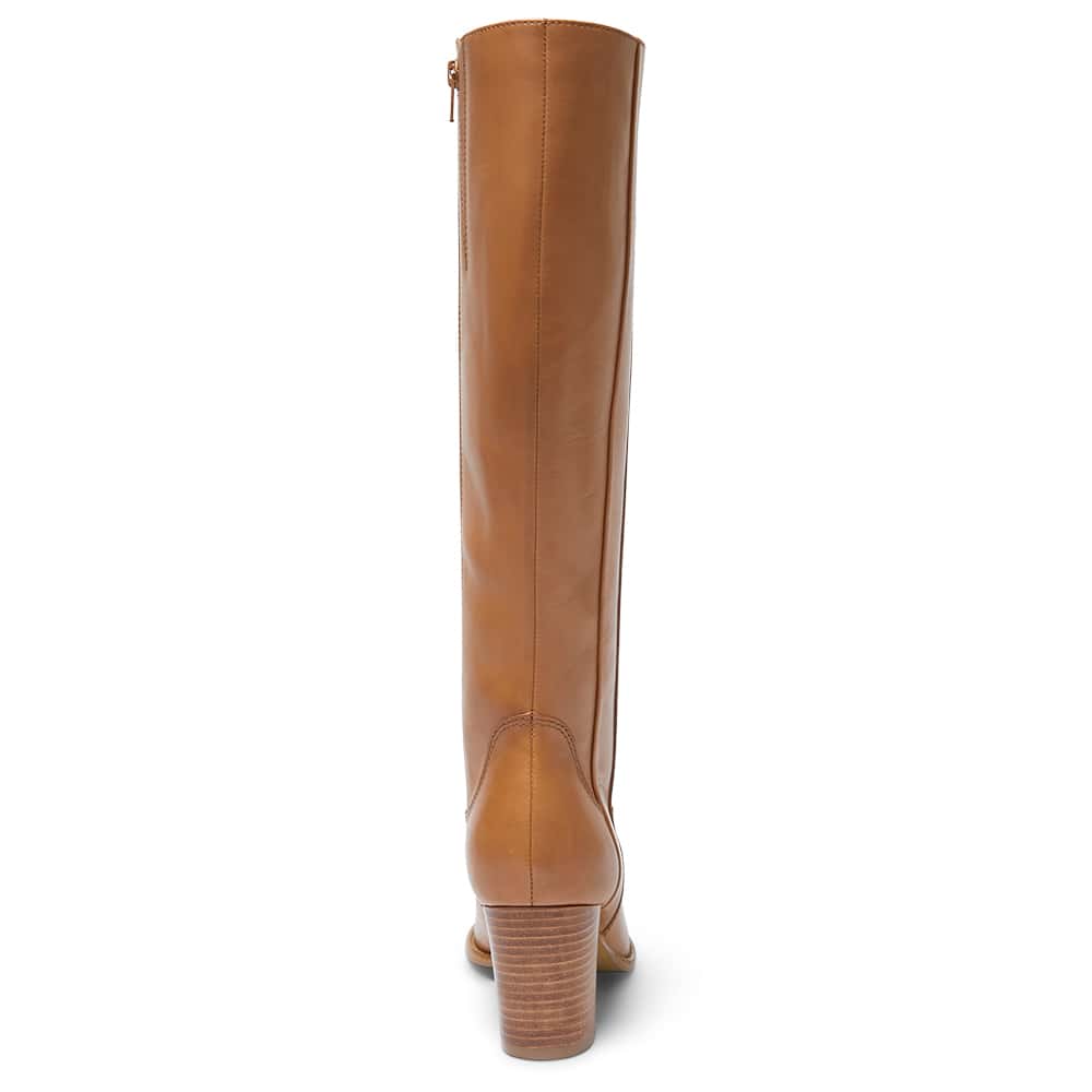 Germaine Boot in Tan Leather | Jane Debster | Shoe HQ