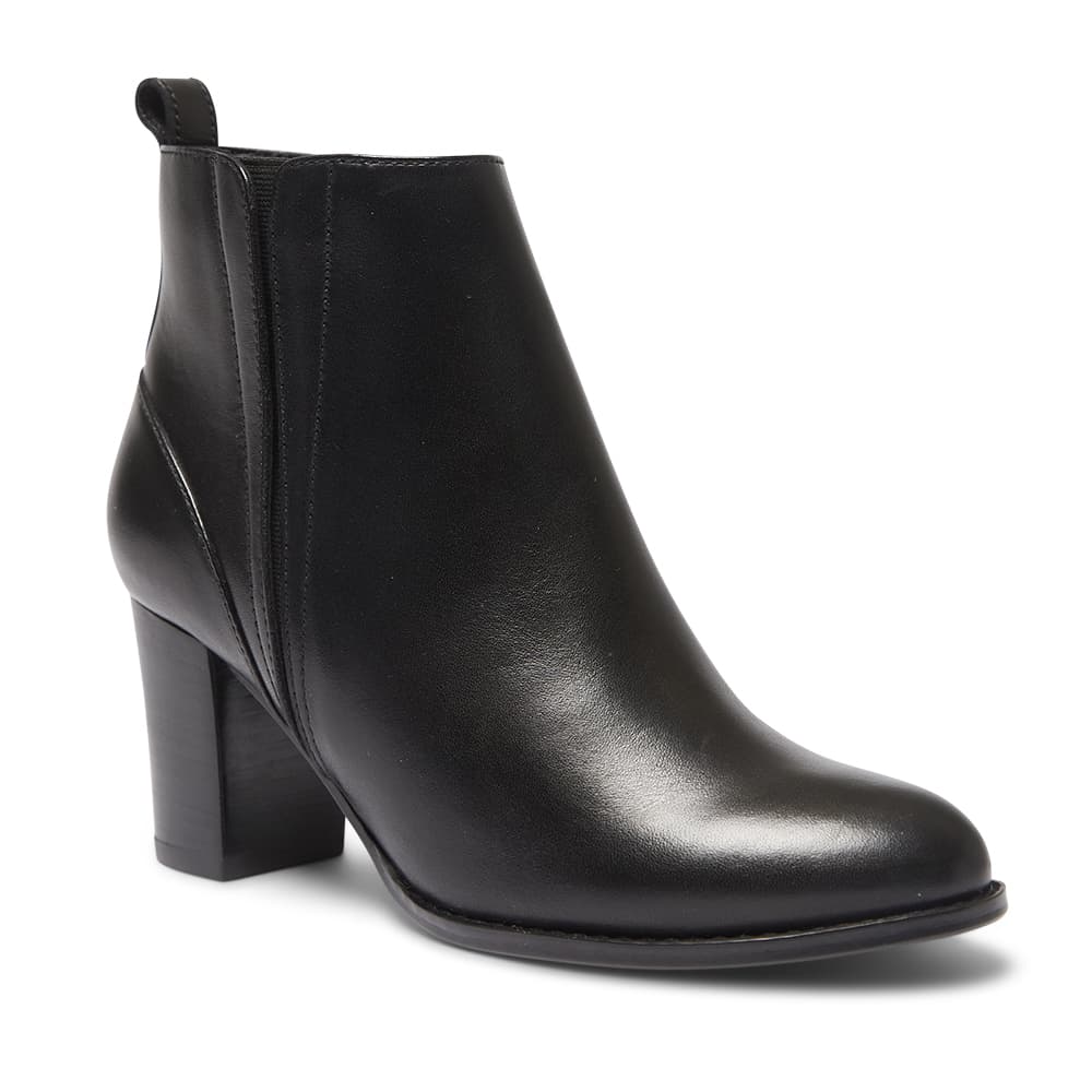 Geronimo Boot in Black Leather | Jane Debster | Shoe HQ