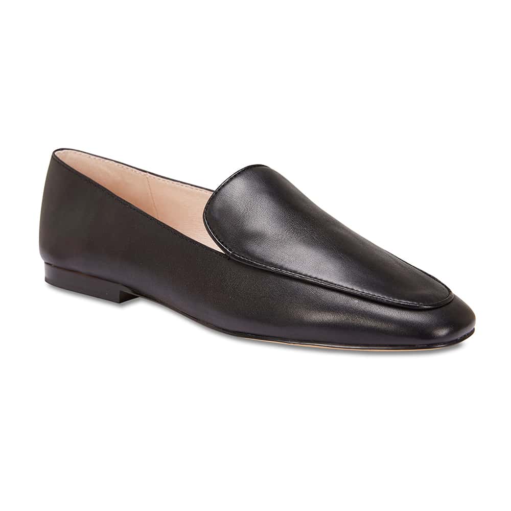 Haven Loafer in Black Leather | Jane Debster | Shoe HQ