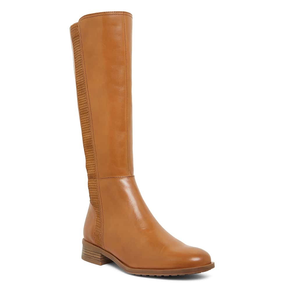 Ignite Boot in Tan Leather | Jane Debster | Shoe HQ