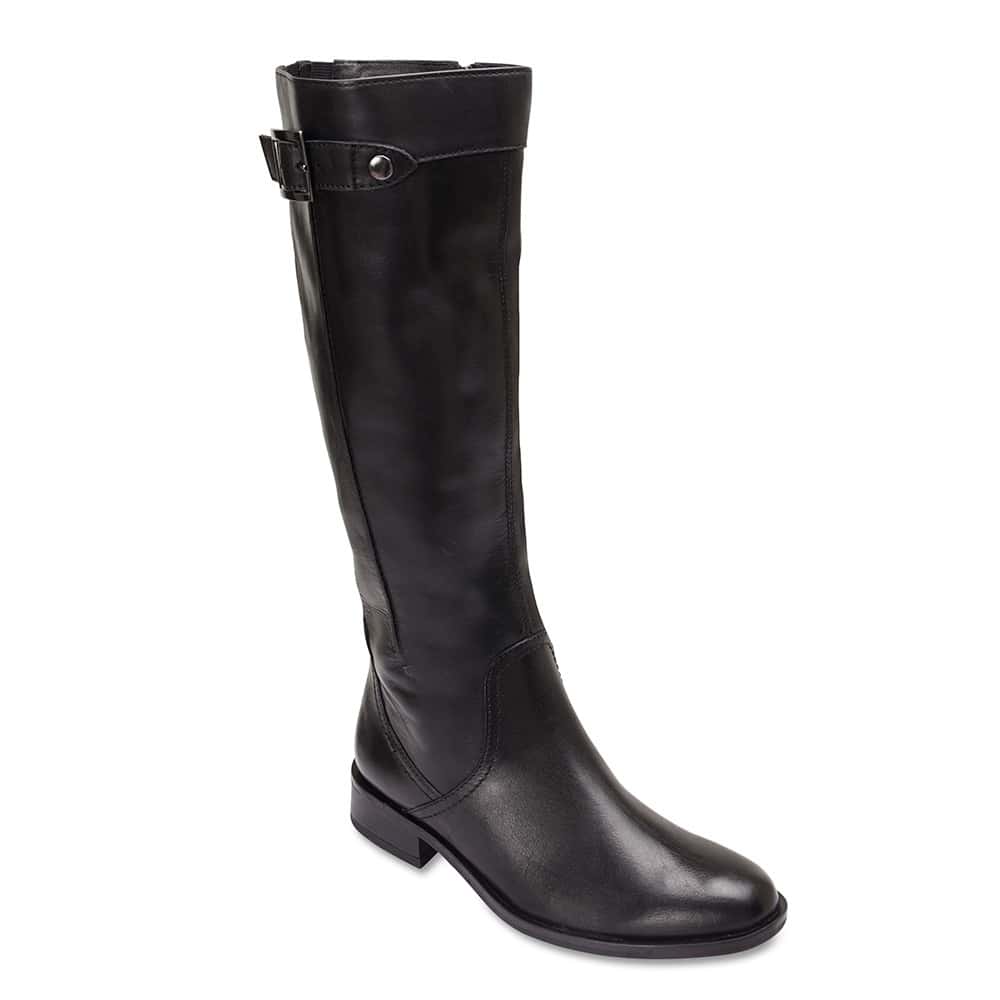 Irwin Boot in Black Leather | Jane Debster | Shoe HQ