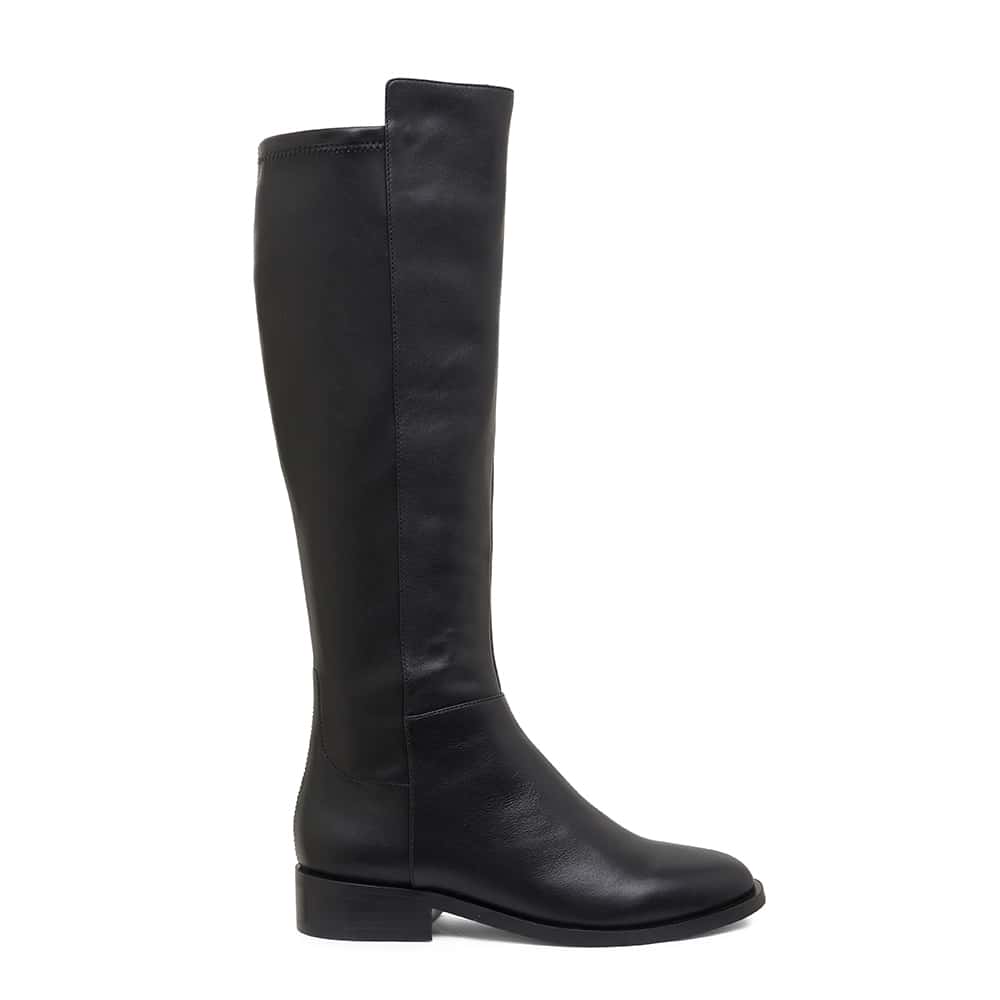 Kennedy Boot in Black Leather