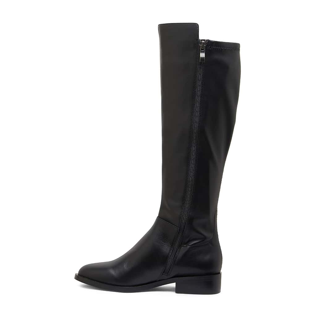 Kennedy Boot in Black Leather