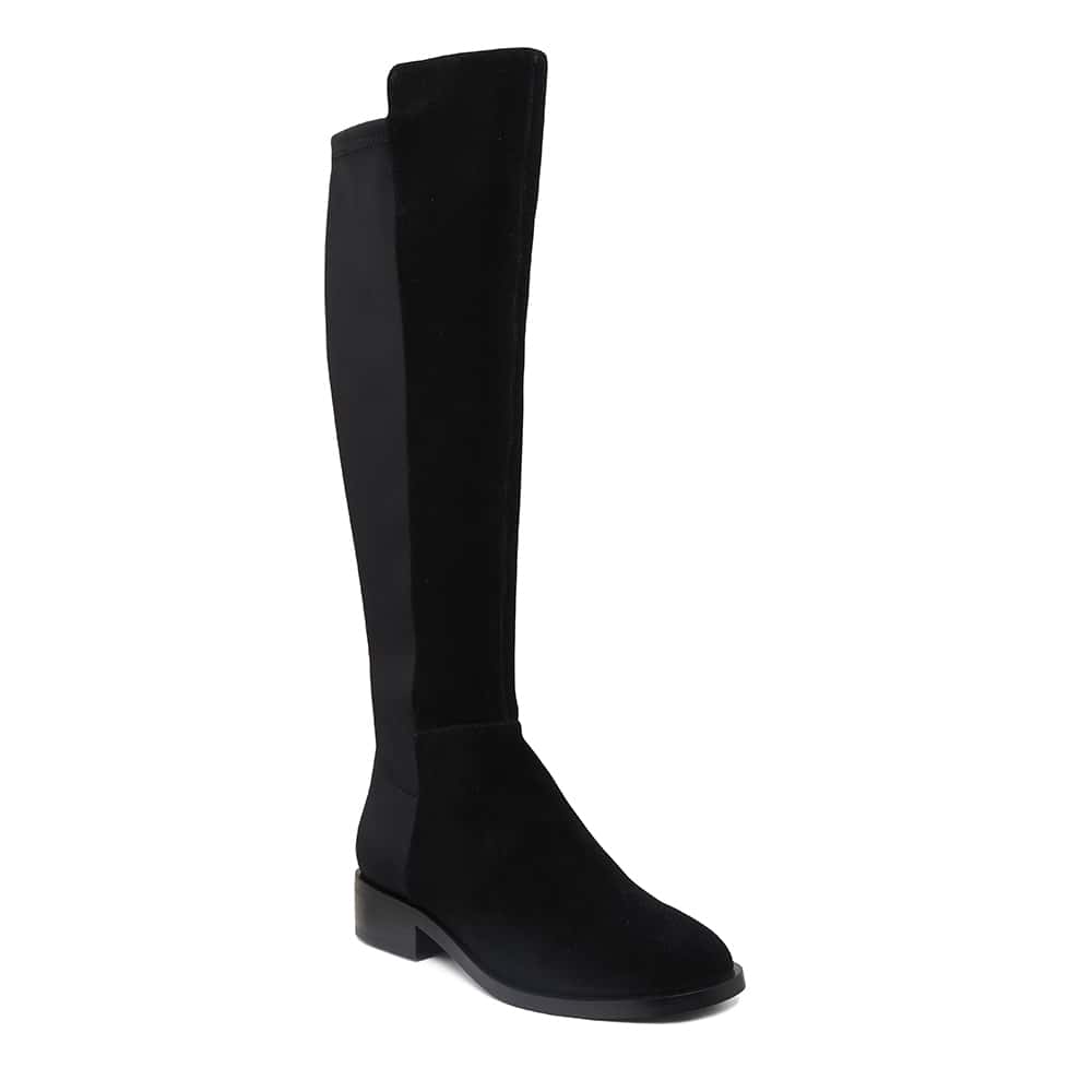 Kennedy Boot in Black Suede | Jane Debster | Shoe HQ