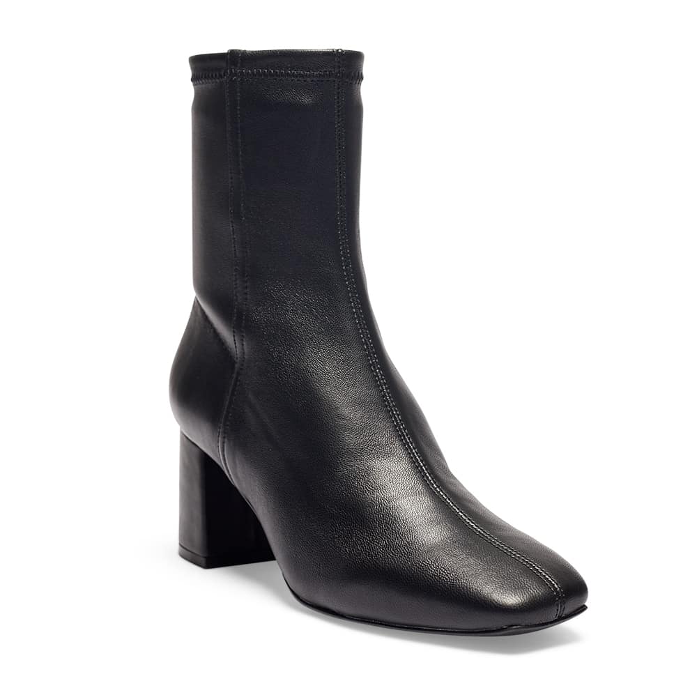 Lantana Boot in Black Leather | Jane Debster | Shoe HQ