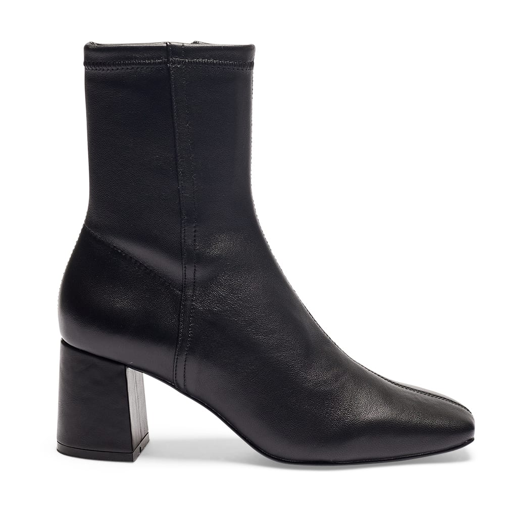 Lantana Boot in Black Leather | Jane Debster | Shoe HQ