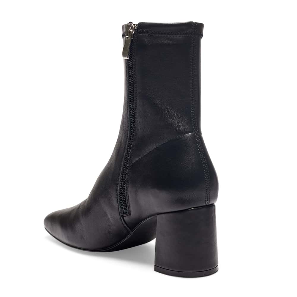 Lantana Boot in Black Leather | Jane Debster | Shoe HQ