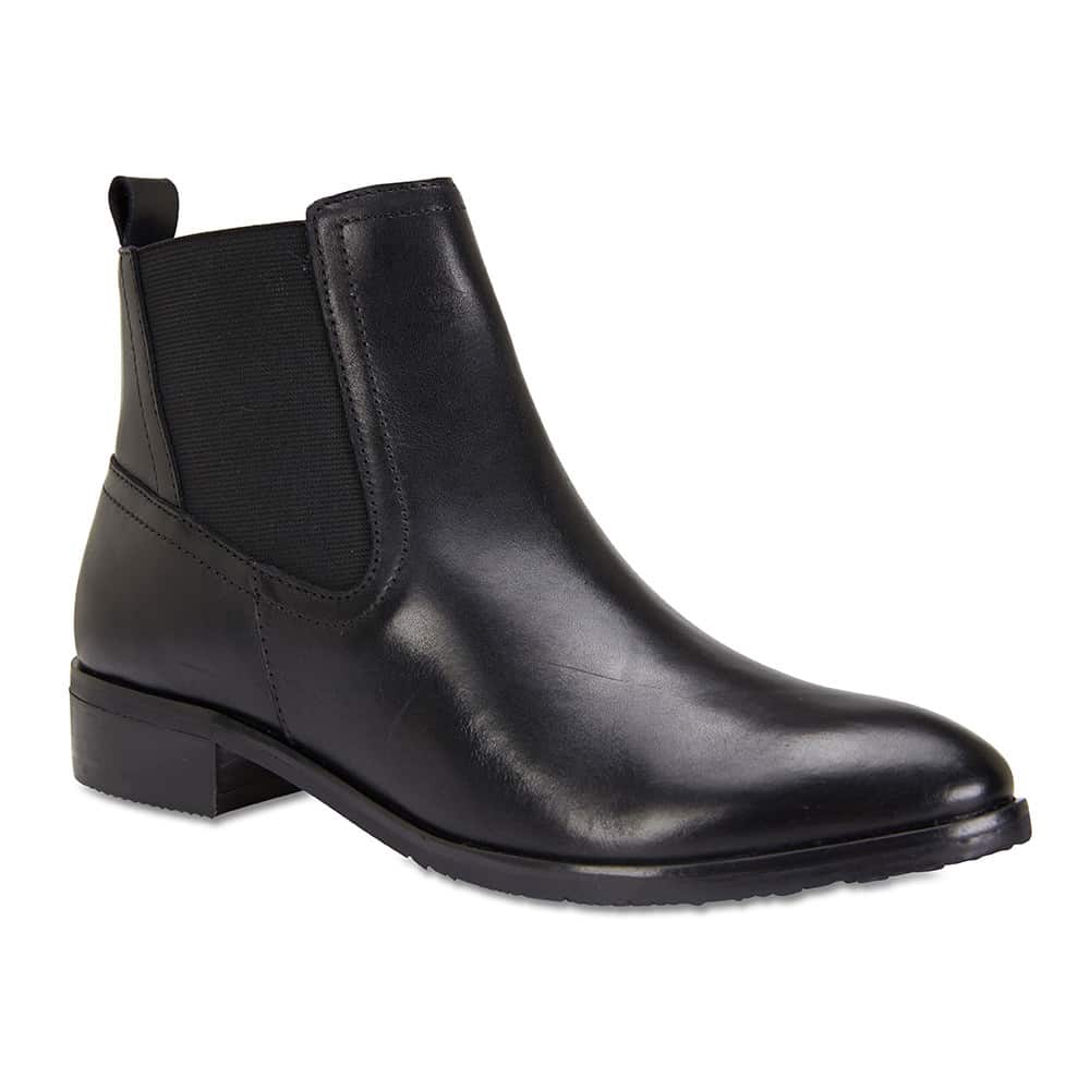 Jane Debster | Leonard Boot in Black Leather