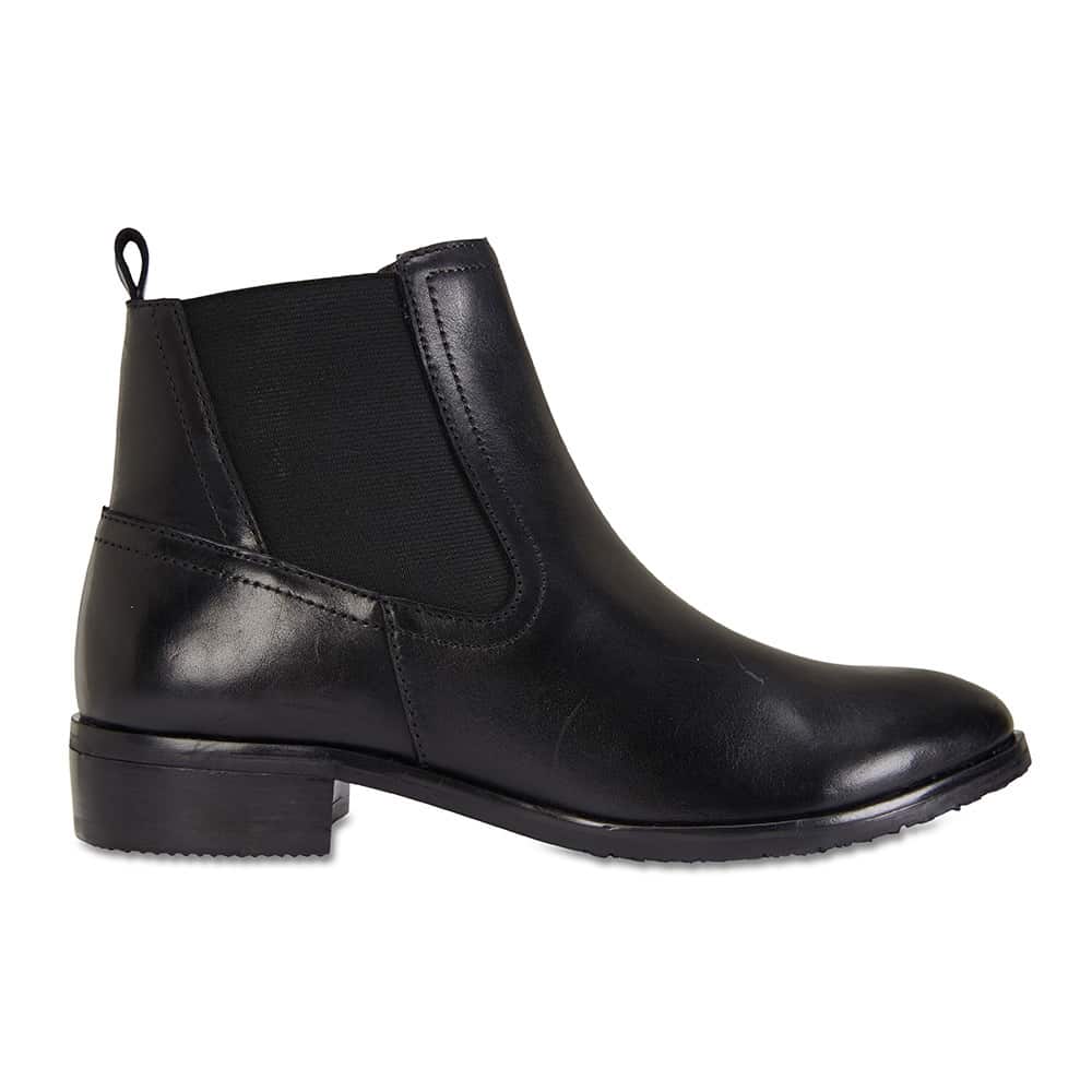 Jane Debster | Leonard Boot in Black Leather