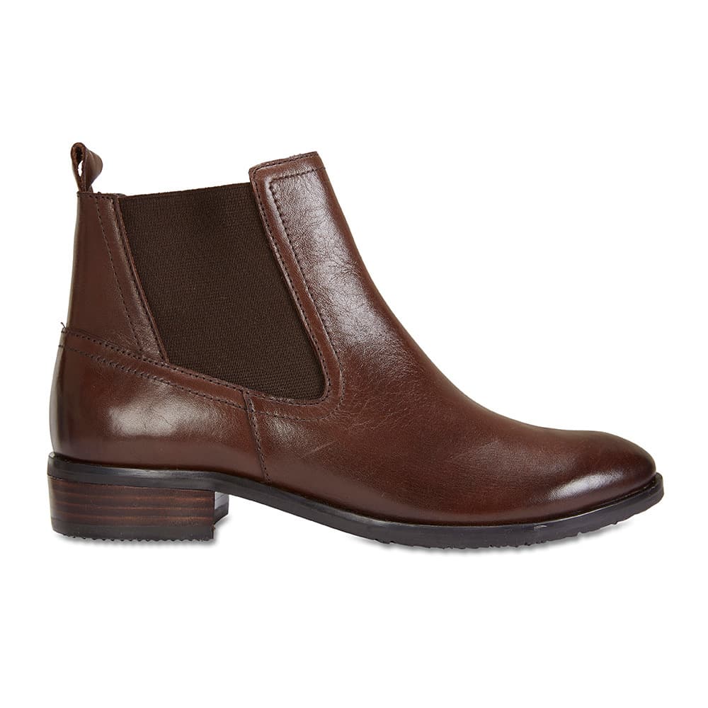 Jane Debster | Leonard Boot in Brown Leather