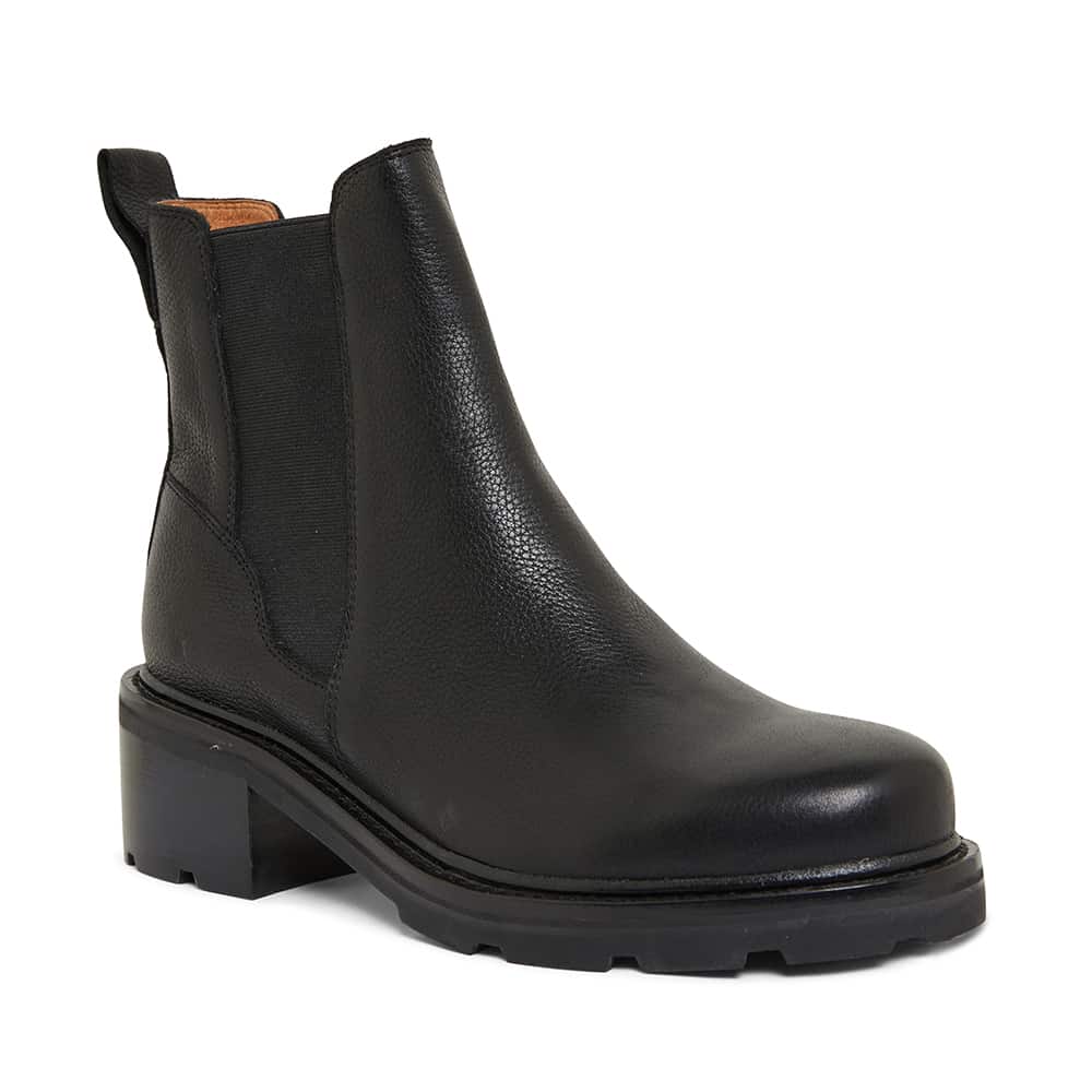 Nepal Boot in Black Leather | Jane Debster | Shoe HQ
