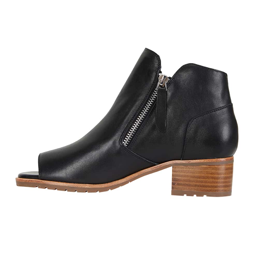 Jane Debster | Phoenix Boot in Black Leather