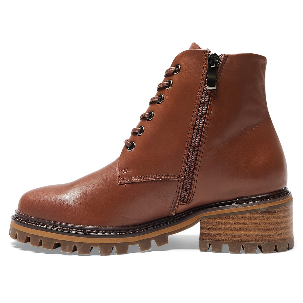 Tasman Boot in Cognac Leather