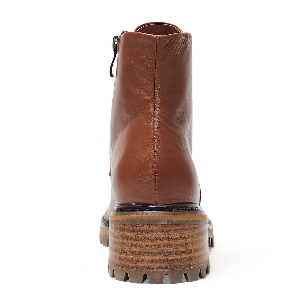 Tasman Boot in Cognac Leather