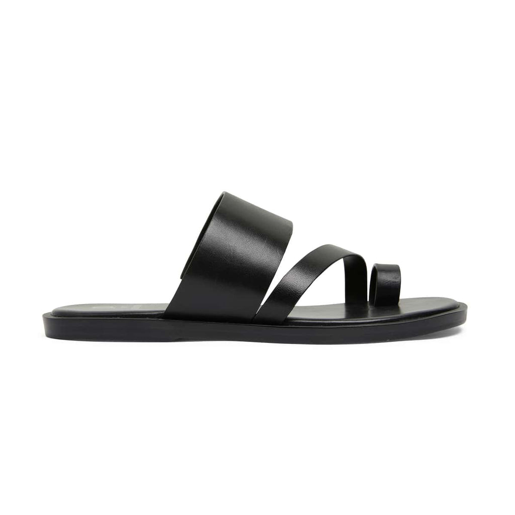 Jane Debster | Tibet Sandal in Black Leather