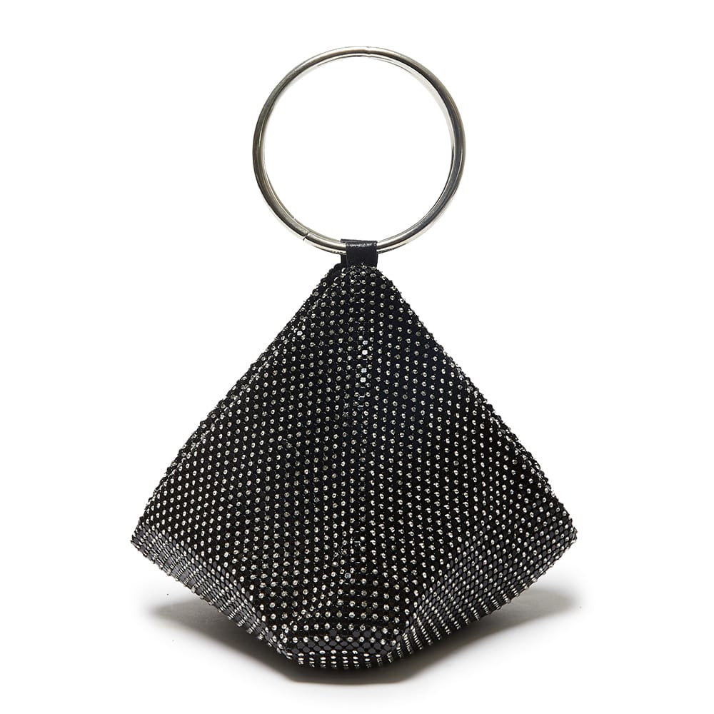 Lia Handbag in Black Sparkle