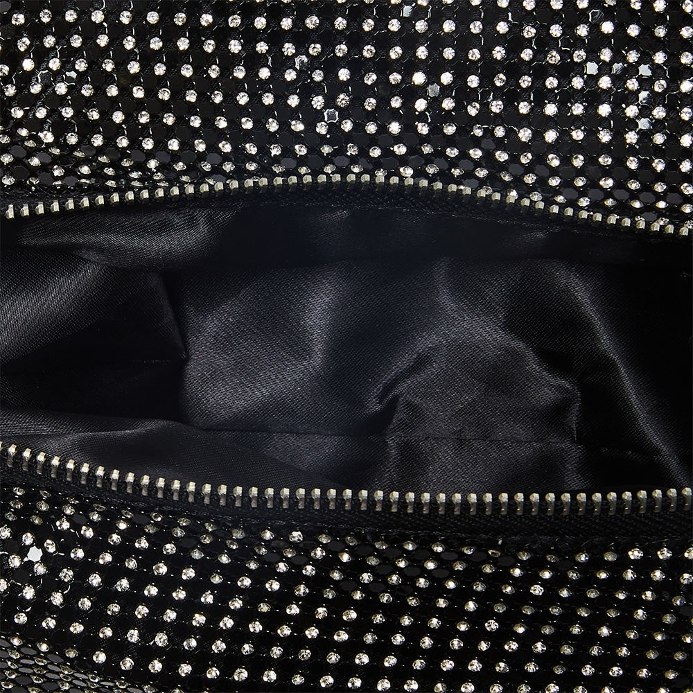 Lia Handbag in Black Sparkle