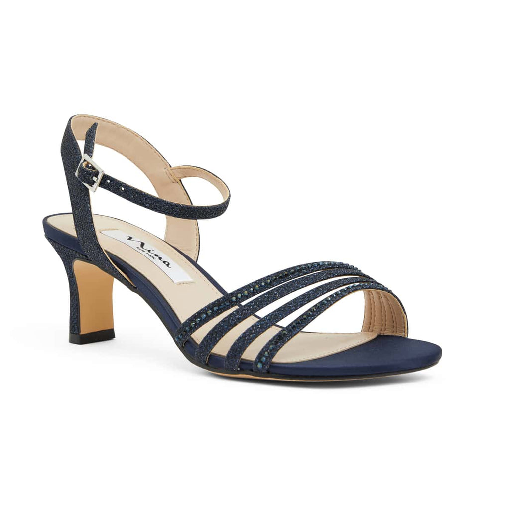 Nina | Nelena Heel in Navy