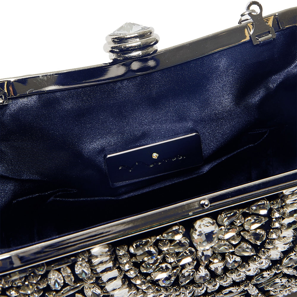 Rinna Handbag in New Navy Crystal Sparkle