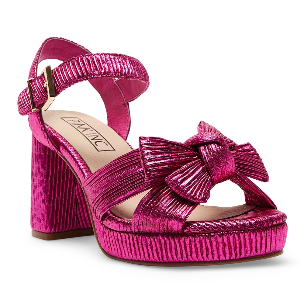 Marco Moreo Geneva Pink Suede Block Heel – Lusana Shoe Boutique