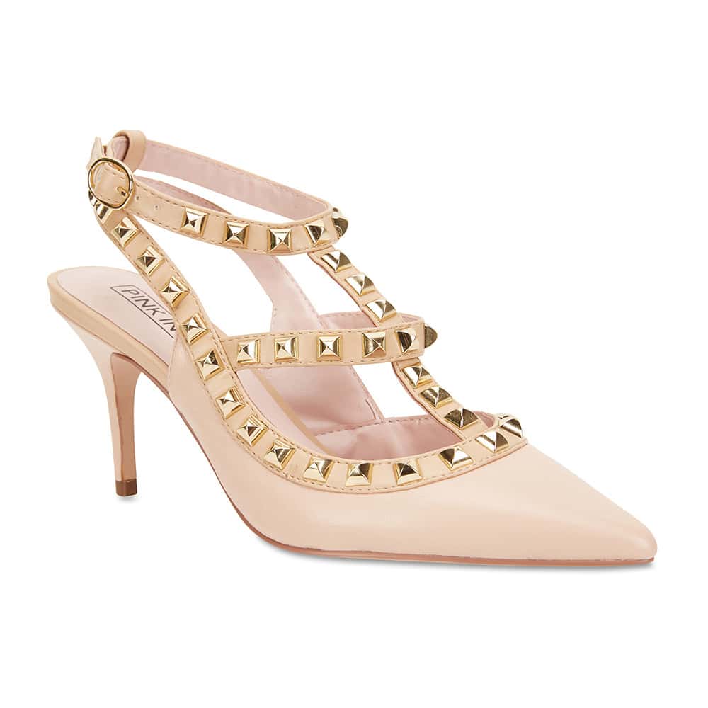 Clear Heel Ankle Straps - Light Pink – Dapperfeet