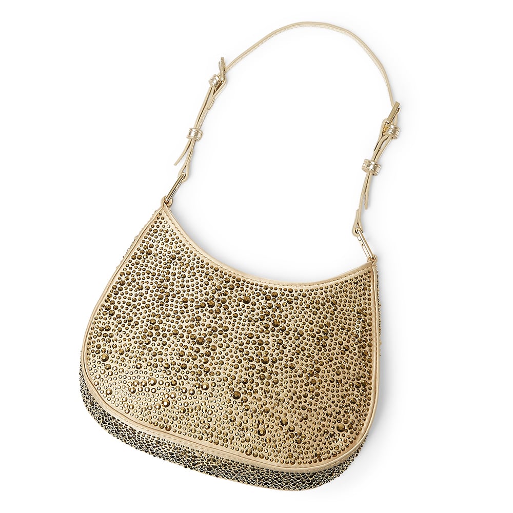 Chloe Handbag in Gold Diamante