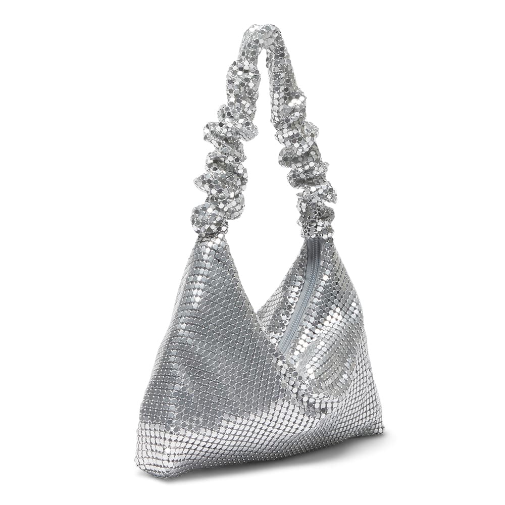 Disco Handbag in Silver