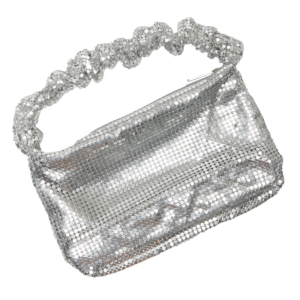 Disco Handbag in Silver