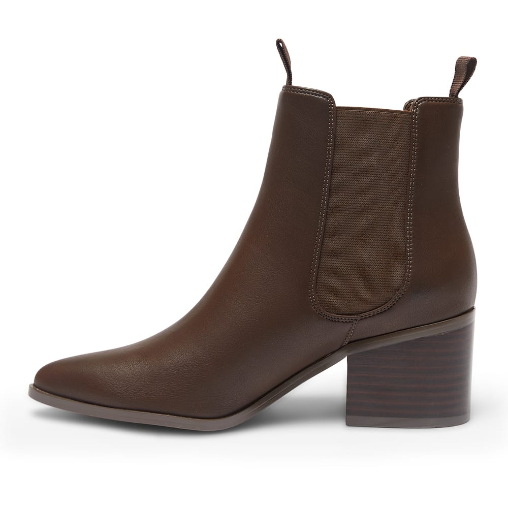 Faller Boot in Brown  Smooth