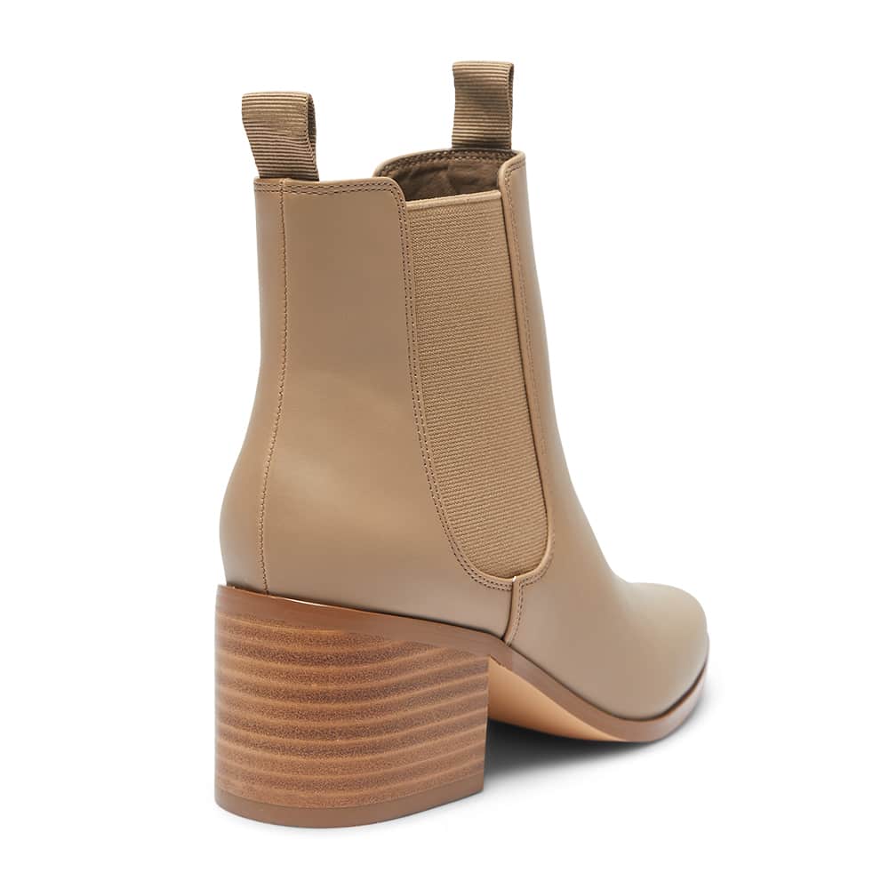 Faller Boot in Taupe Smooth