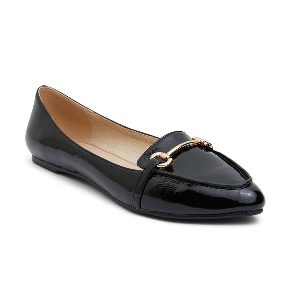 Radical Loafer in Black Patent | Ravella | Shoe HQ