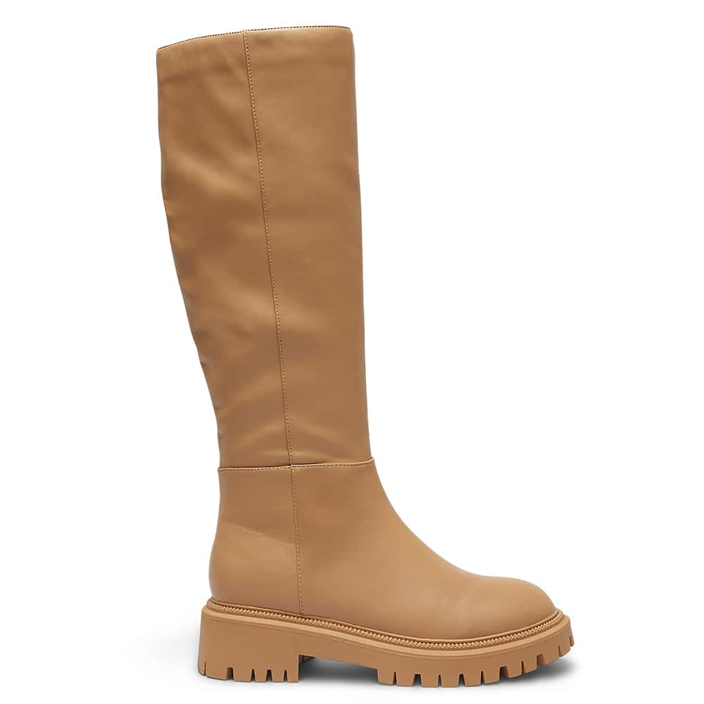 Ryan Boot in Camel Smooth