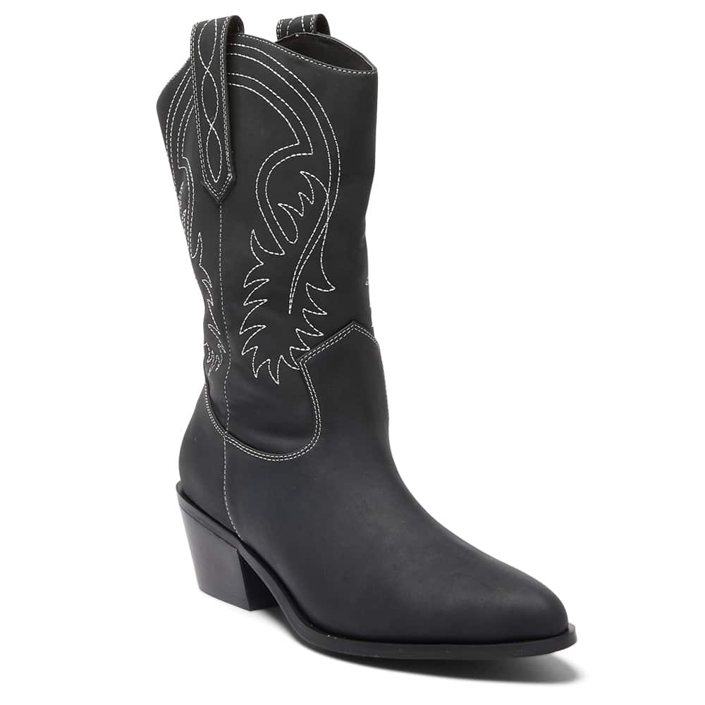 Gray square toe hot sale cowboy boots