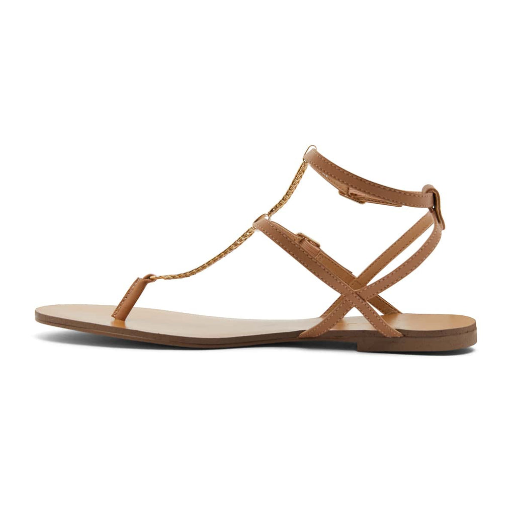 Saskia Sandal in Light Tan Leather | Ravella | Shoe HQ